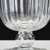 8.5in Tall Versailles Pleated Glass Urn