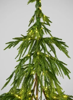 32in Tall Warm White Pre-Lit Christmas Tree (80 Lights)