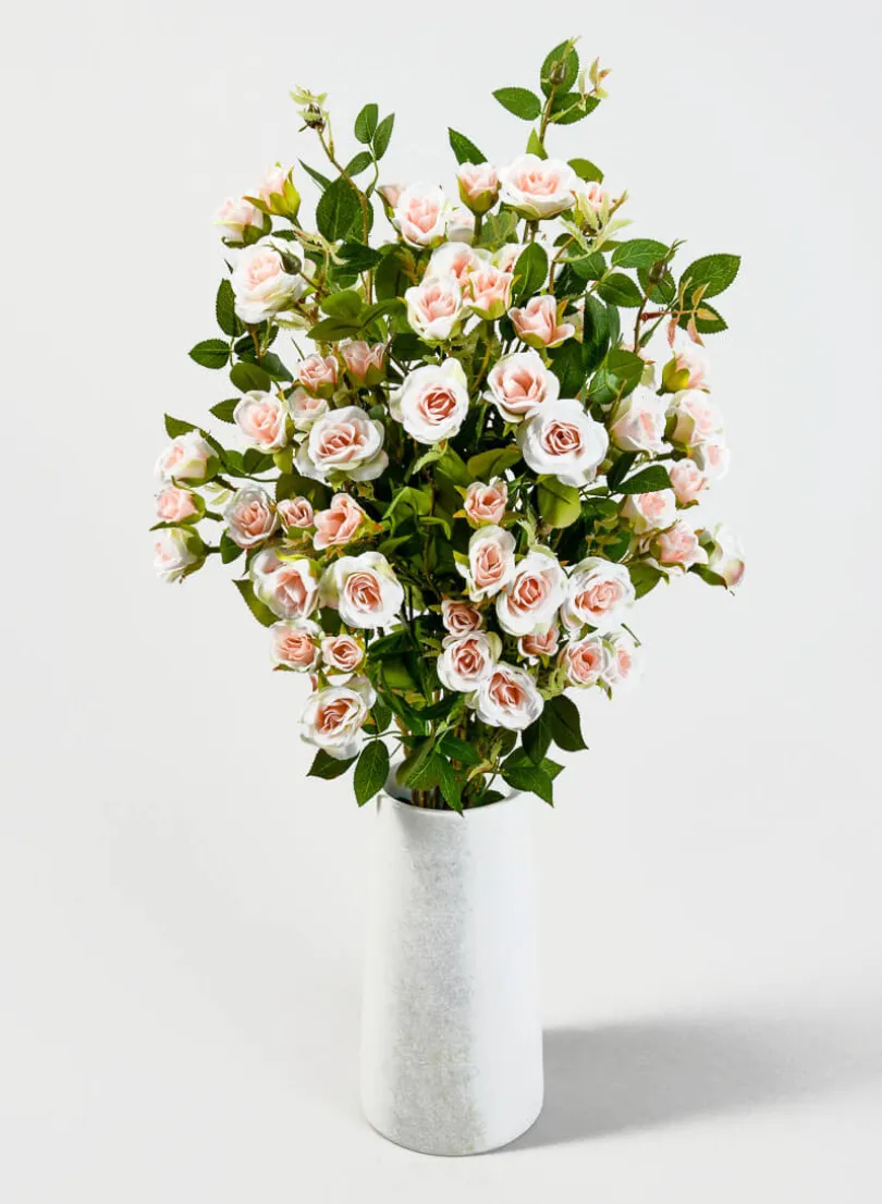 10in Tall White Marble Tuscan Column Vase