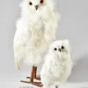 17in Tall White Owl