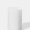 4in Tall White Pillar Candle