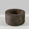 4.5in Wide Banjara Reclaimed Look Black Rugged Wood Bowl