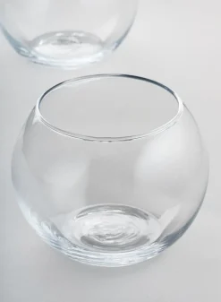 4.75in Wide Best Value Glass Fishbowl, Set of 12