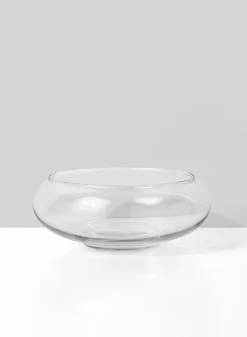 8in Wide Best Value Glass Garden Bowl, Case of 6