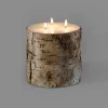 6in Wide Birch Pillar Candle