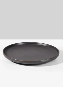8.5in Wide Bronze Ceramic Plate