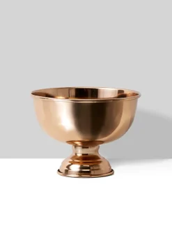 7in Wide Copper Flower Compote, Case of 12