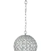 11in Wide Crystal Lamp