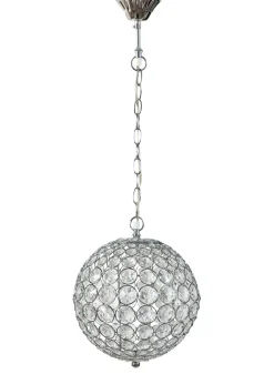 11in Wide Crystal Lamp