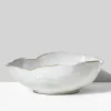 10.5in Wide Freeform Edge Ceramic Potter's Bowl