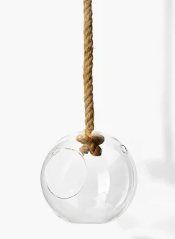 8.5in Wide Glass Sphere On A Rope