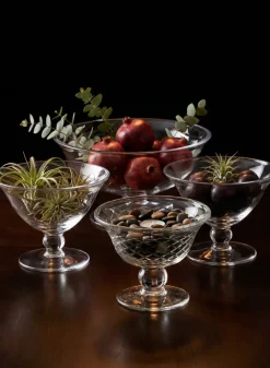 10 1/2in Wide Glass Table Bowl