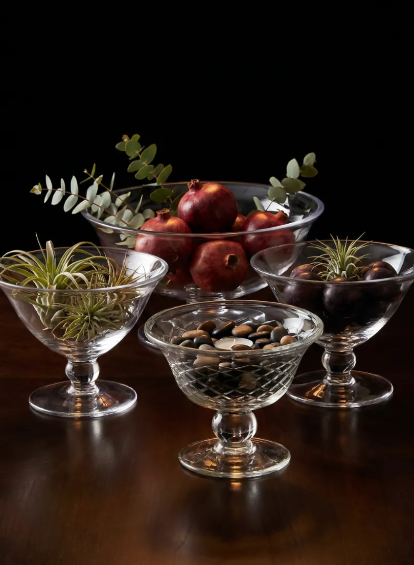 10 1/2in Wide Glass Table Bowl