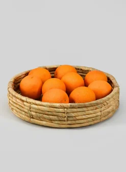 14in Wide Lumpur Water Hyacinth Tray