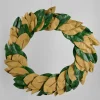 25in Wide Magnolia Leaf Wreath