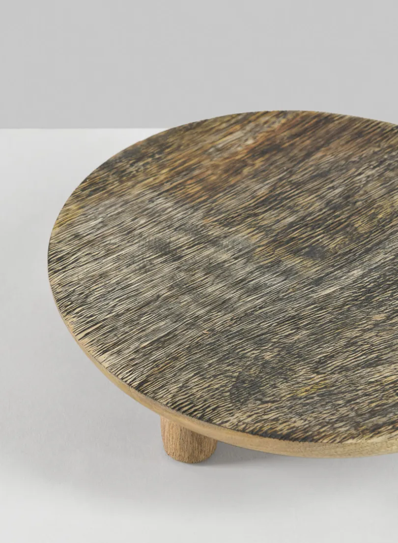 9in Wide Mahdi Brushed Black Trivet