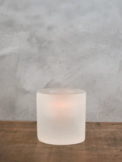 5in Wide Moroccan Selenite Trunk Votive