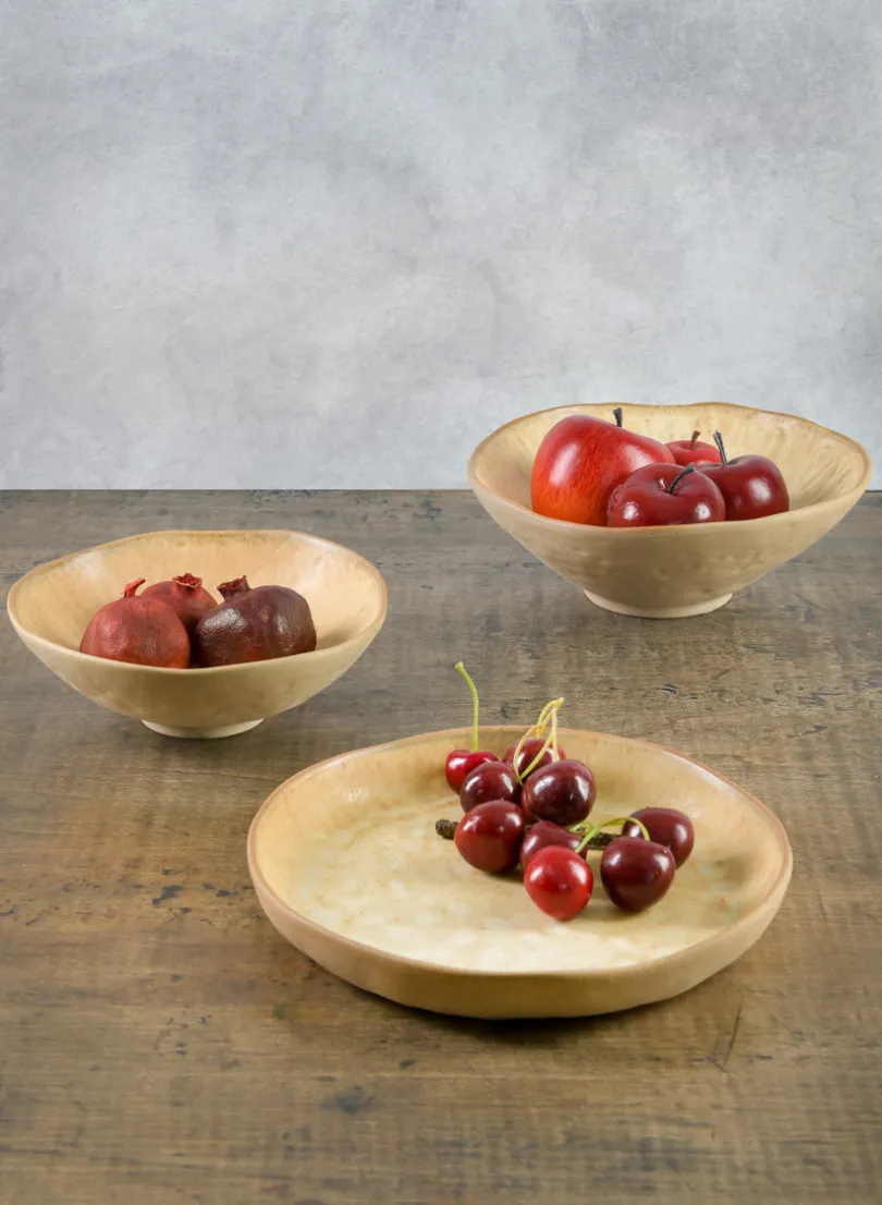 6.75in Wide Satsuma Artisan Mini Ceramic Bowl