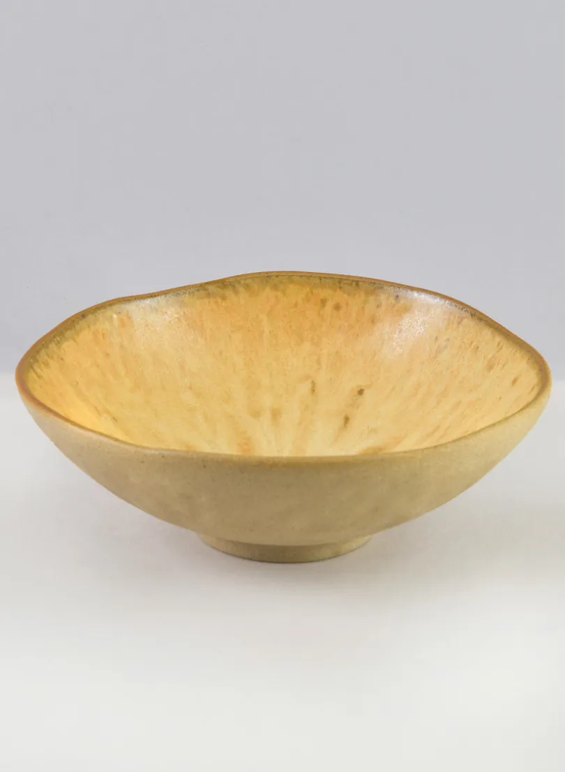 6.75in Wide Satsuma Artisan Mini Ceramic Bowl