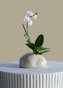 4.5in Wide Seto Artisan Mini Ceramic Vase