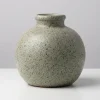 5.75in Wide Stone Uxmal Vase