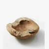 12in Wide Suribaya Teak Wood Bowl