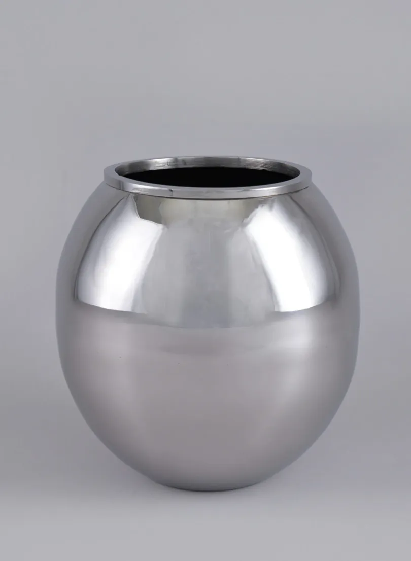 Krems Stainless Steel Fishbowl Vase