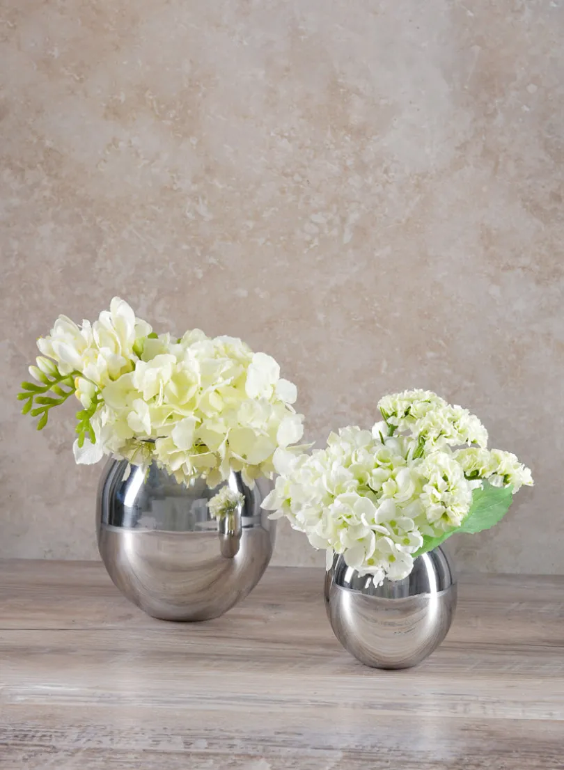 Krems Stainless Steel Fishbowl Vase