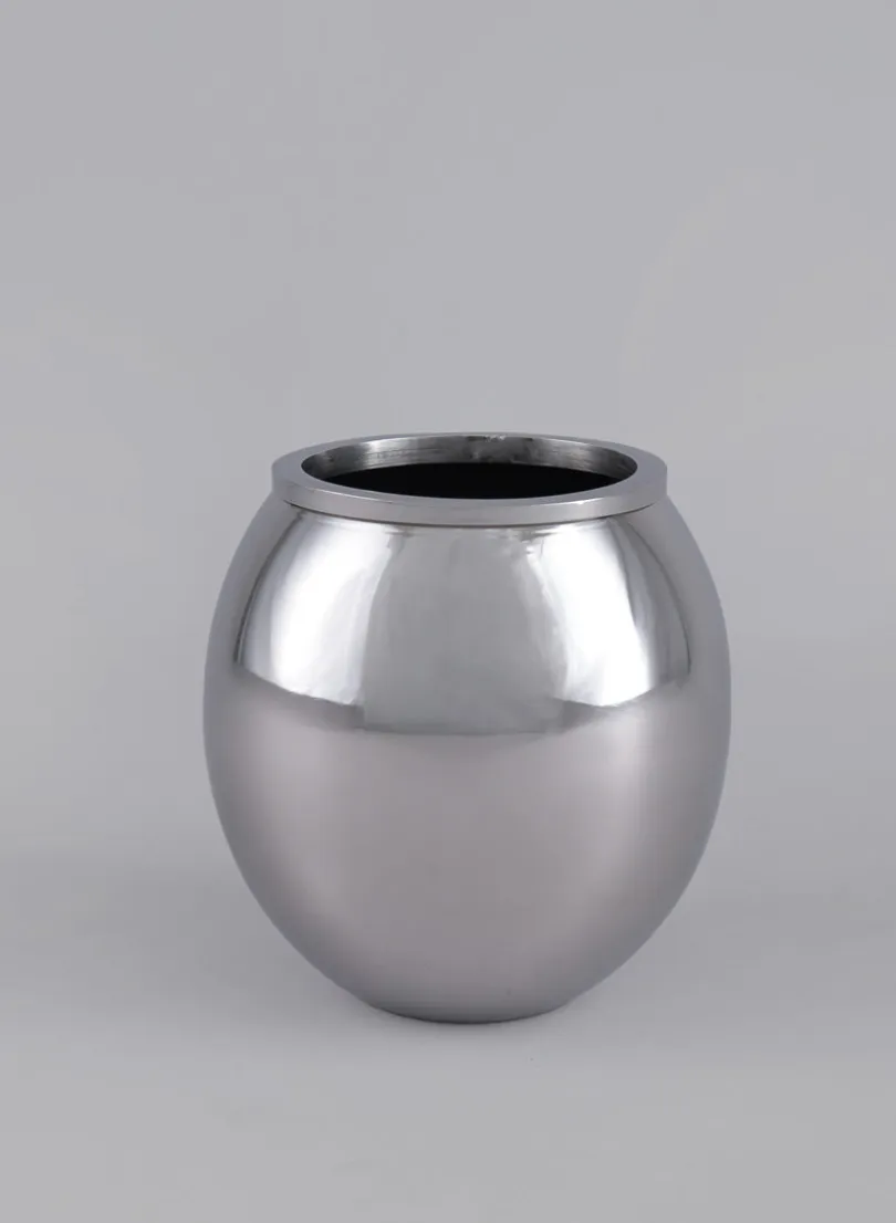 Krems Stainless Steel Fishbowl Vase