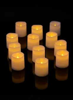 LED Votive Candles, Set of 12
