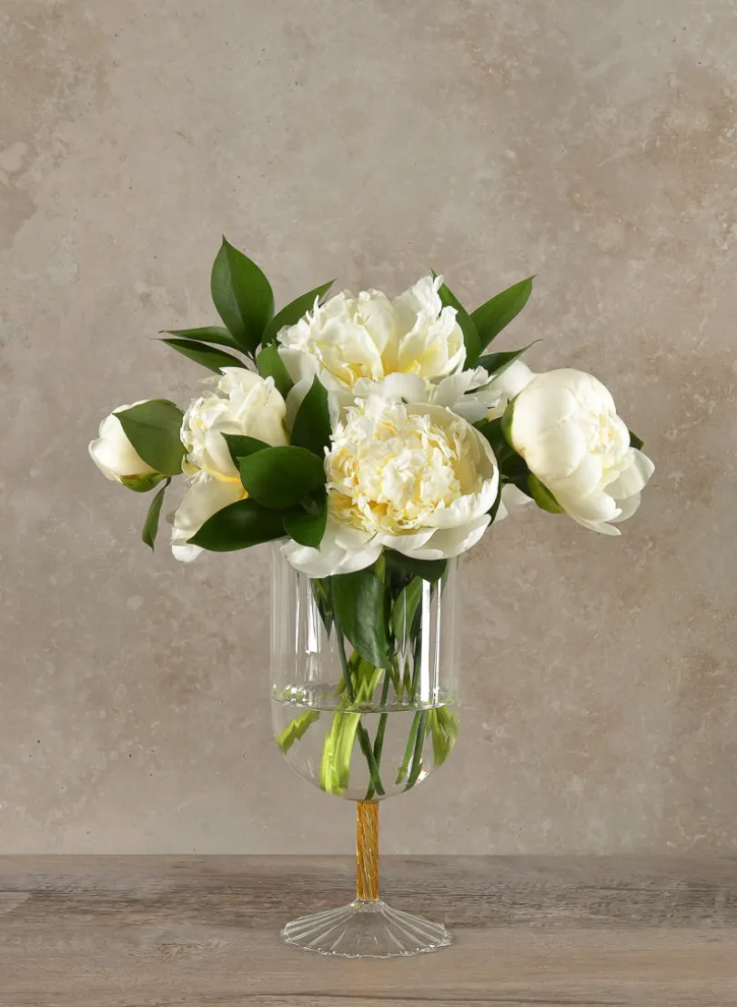 Luxe Fluted Glass Goblet