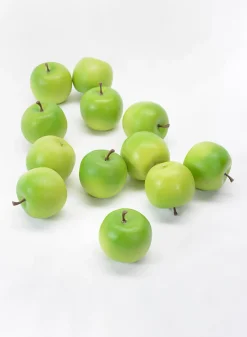 Mini Green Apples, Set of 12