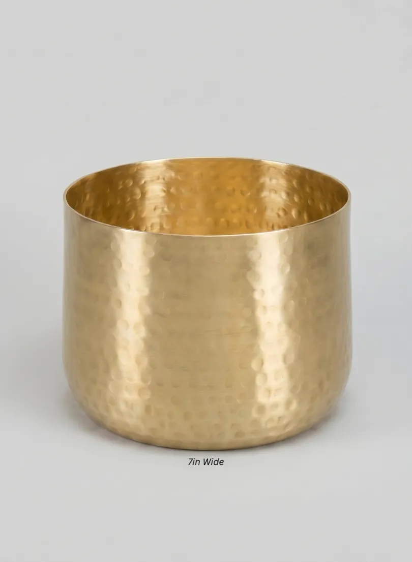 Mysore Brass Look Aluminum Pot