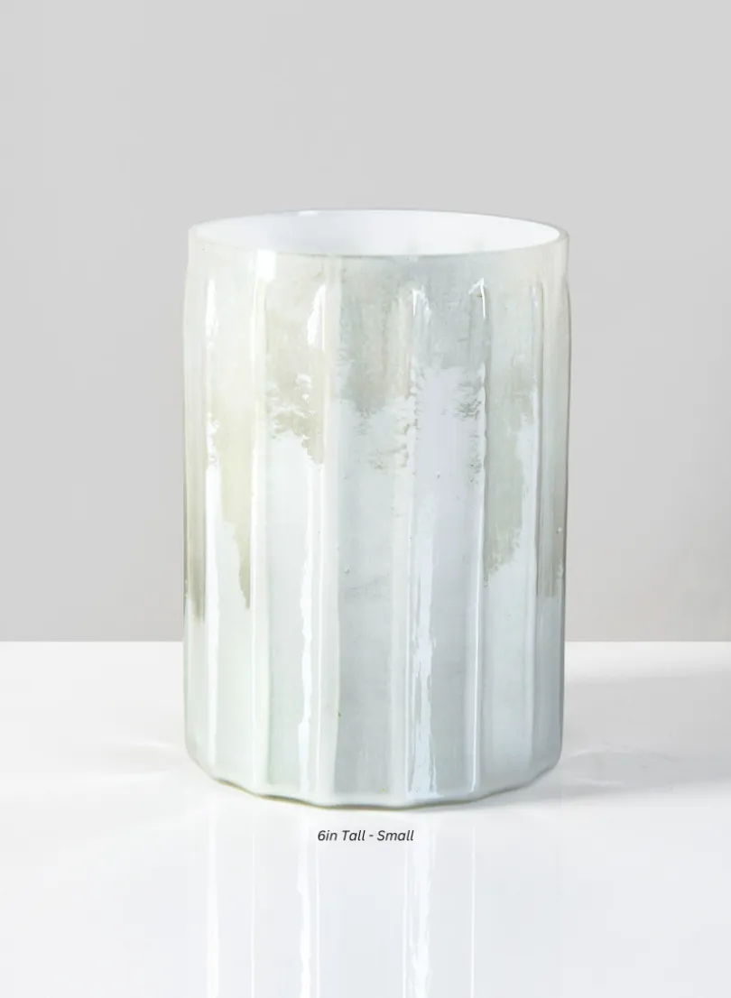 Norvege Pearl White Vase