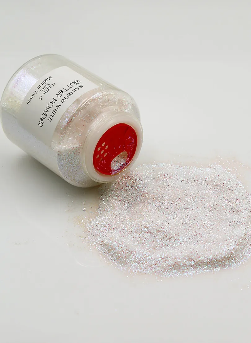 8oz Rainbow Glitter Powder