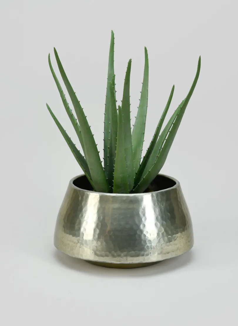 Pondicherry Old Silver Look Aluminum Bowl