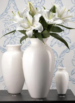 Porcelain Ginger Vase