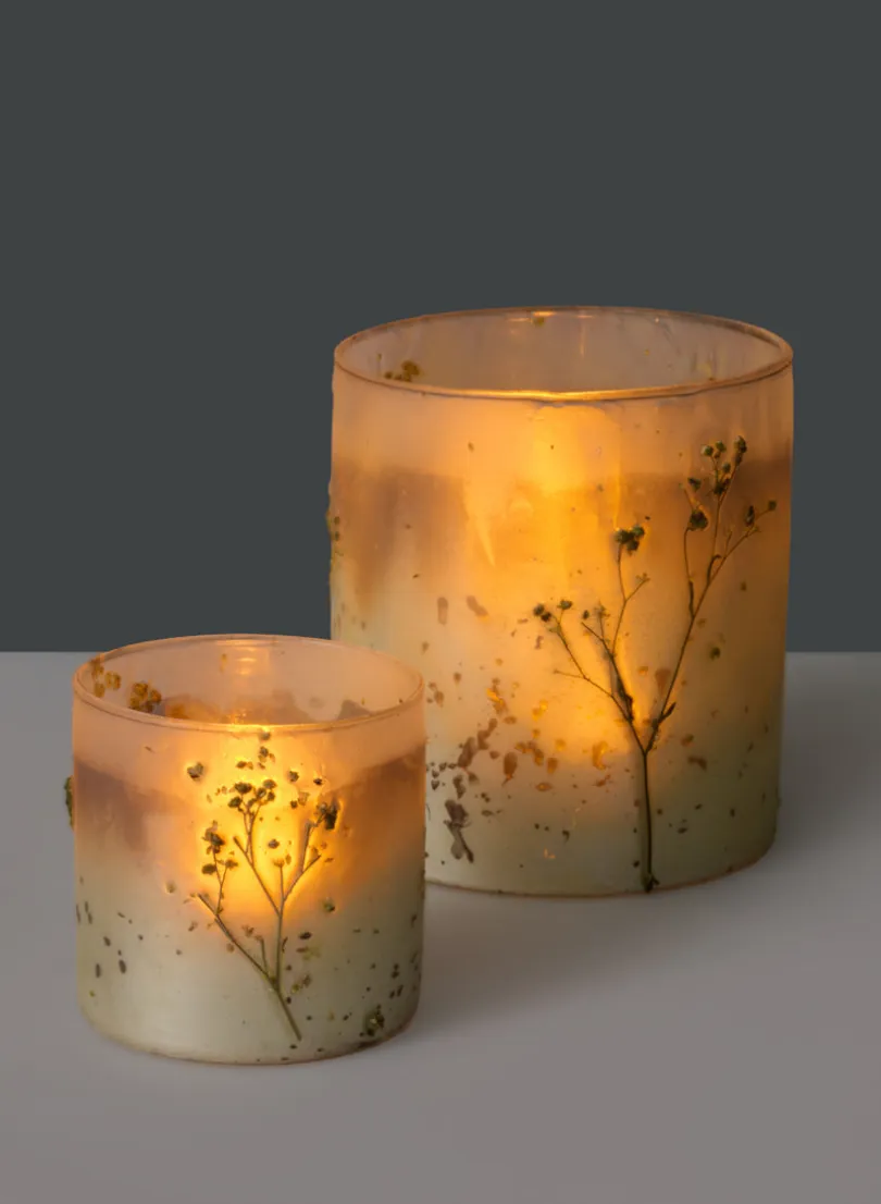 Prairie Meadow Glass Cylinders