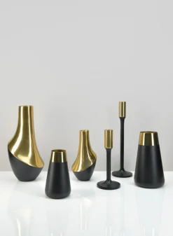 Salamanca Two Tone Steel Vase