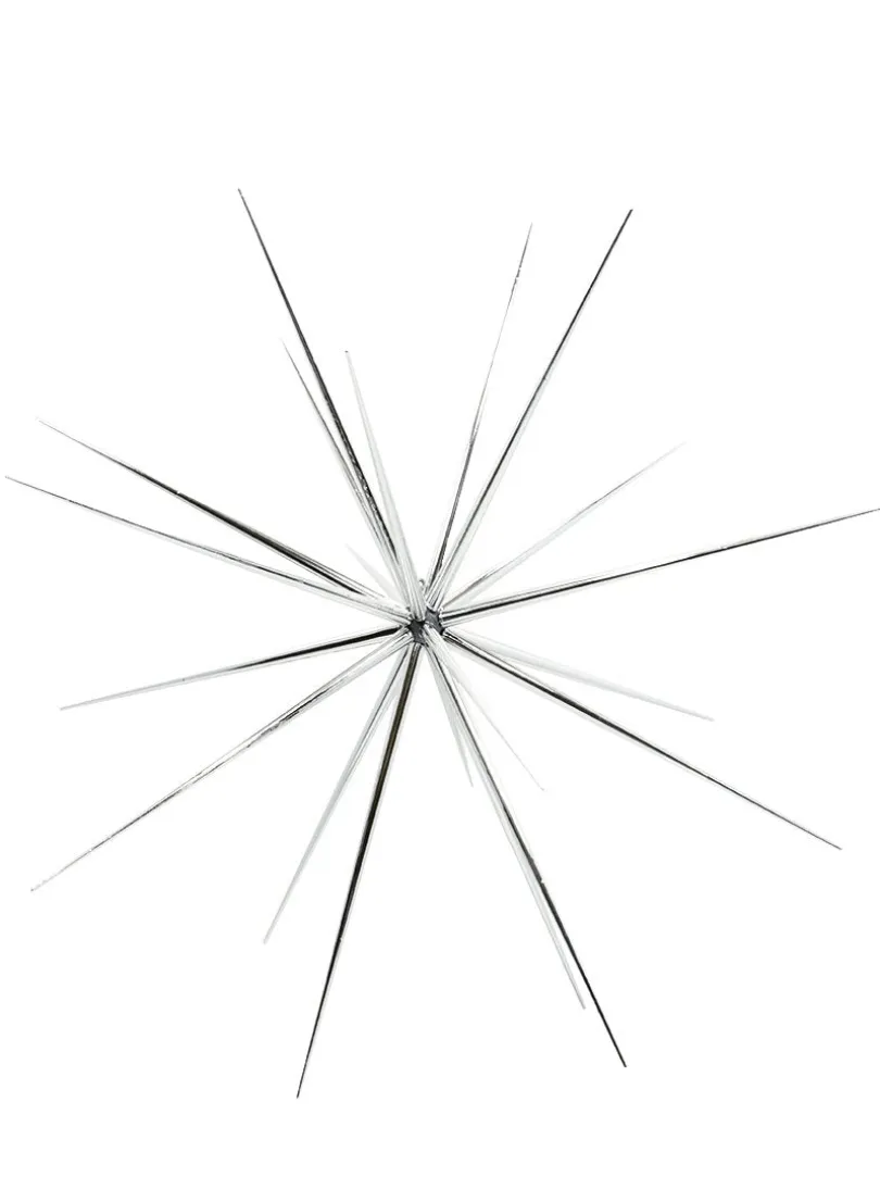 Shiny Silver Starbursts