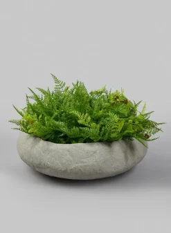 Shirak Poly-Stone Sand Beige Orchid Bowl