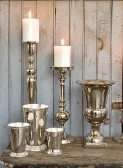 Silver Julep Cup Vases