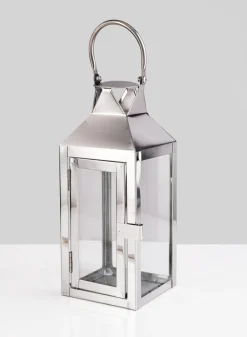 Silver Soho Stainless Steel Lanterns