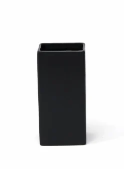 Square Matte Black Ceramic