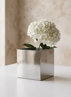 Stainless Steel Cube Vase