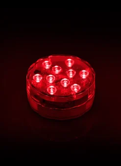 Submersible Multicolor LED Light With Remote, Set of 2