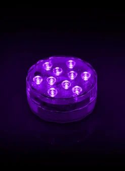 Submersible Multicolor LED Light With Remote, Set of 2