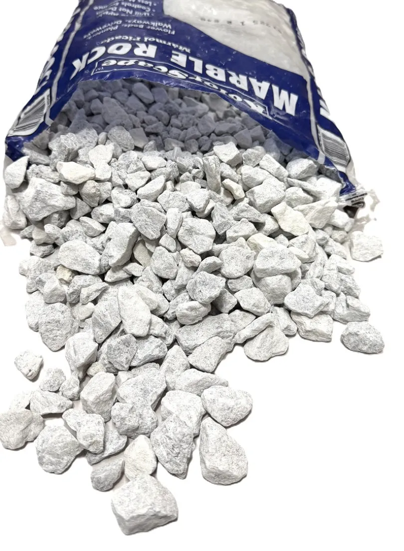 1/4 to 1 1/2 Inch Assorted Marble Chips