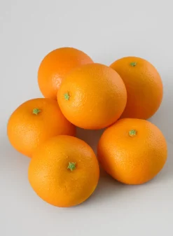 Valencia Orange and Tangerine, Set of 6