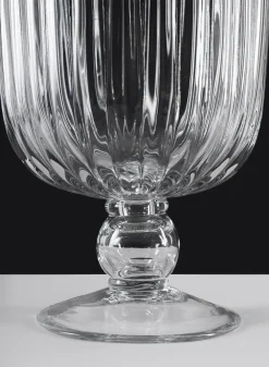 Versailles Pleated Glass Urn